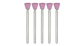 PROXXON 4528778 - Edelkorund-Schleifkörper, Konus (5 Stück)